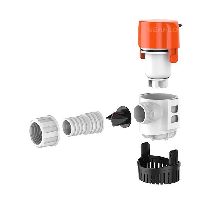 картинка Помпа осушительная 12 В, 600GPH (2271 л/час), автоматическая, SeaFlo