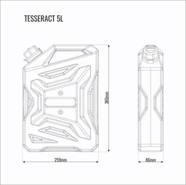 картинка Канистра Tesseract 5л (зеленая)