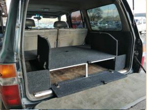 Органайзер "Стандарт+" для Toyota Land Cruiser 80 Серый