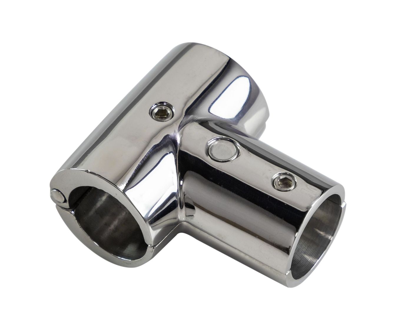 картинка Тройник леера разборный, 7/8"(22 мм), 90 град