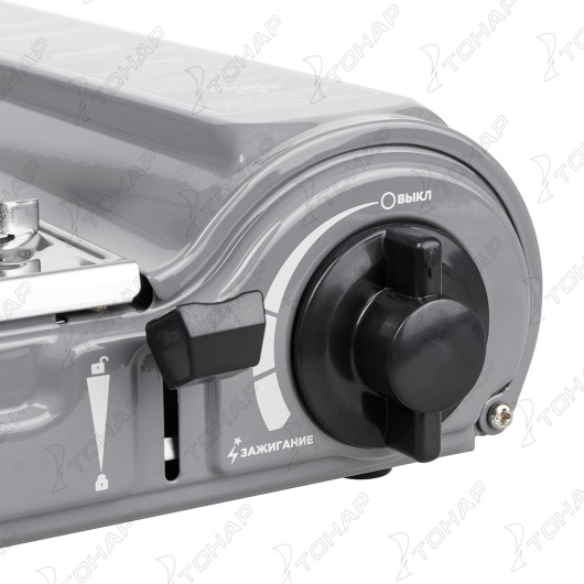 картинка Плита газовая NISUS, портативная, в кейсе, горелка керамическая, ветрозащита