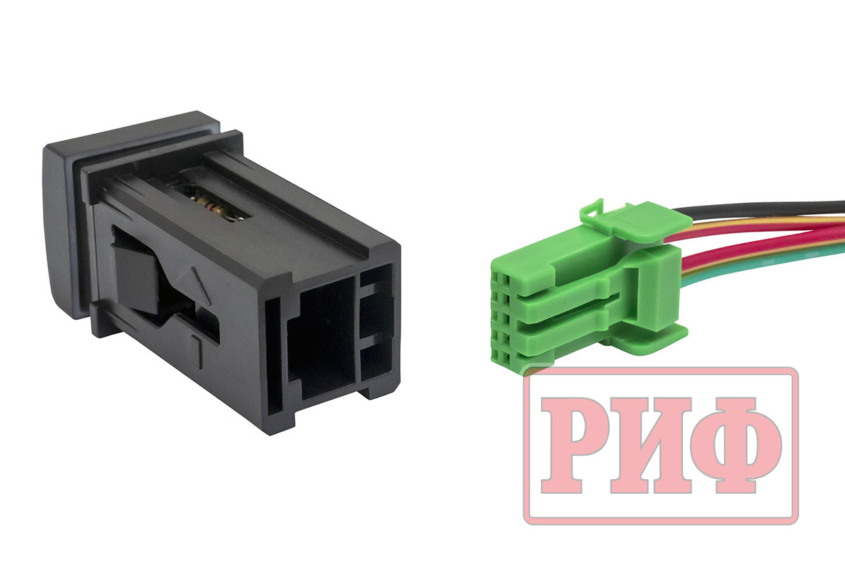 картинка Кнопка ВКЛ/ВЫКЛ, голубой, FRONT LIGHTS TOYOTA 22x22