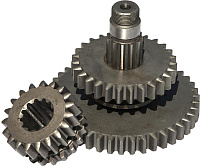 картинка Комплект пониженных шестерен 1:2.8 в прямозубую РК УАЗ