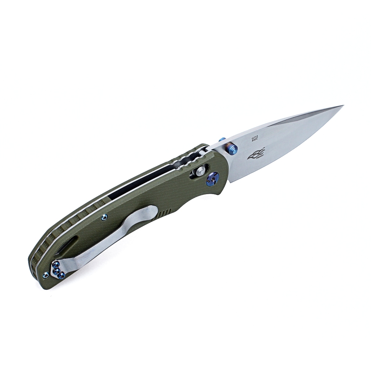 картинка Нож Ganzo G7531 зеленый