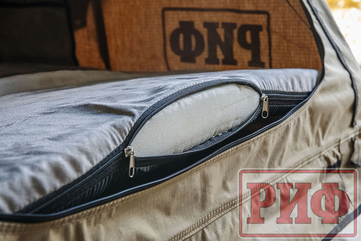 картинка Палатка на крышу автомобиля РИФ Soft RT02-140, тент песочный