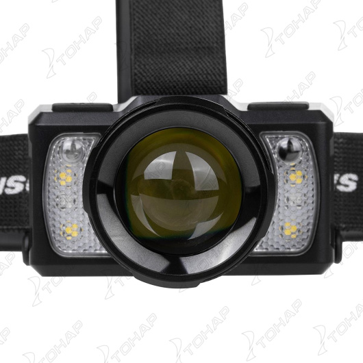 картинка Фонарь налобный NISUS сенсорный 800 LM, IP43, USB