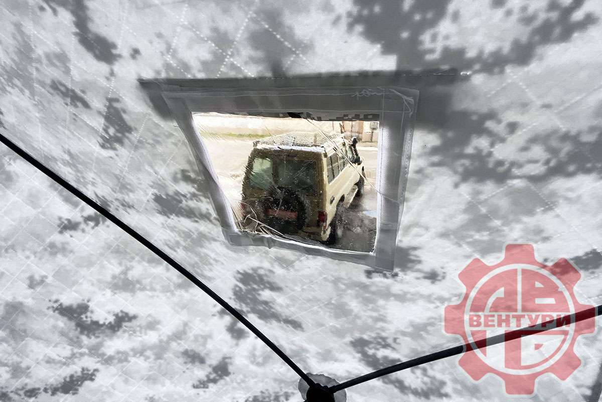 картинка Палатка зимняя Улов КУБ утепленная., пиксель-зима 200*200*210см.