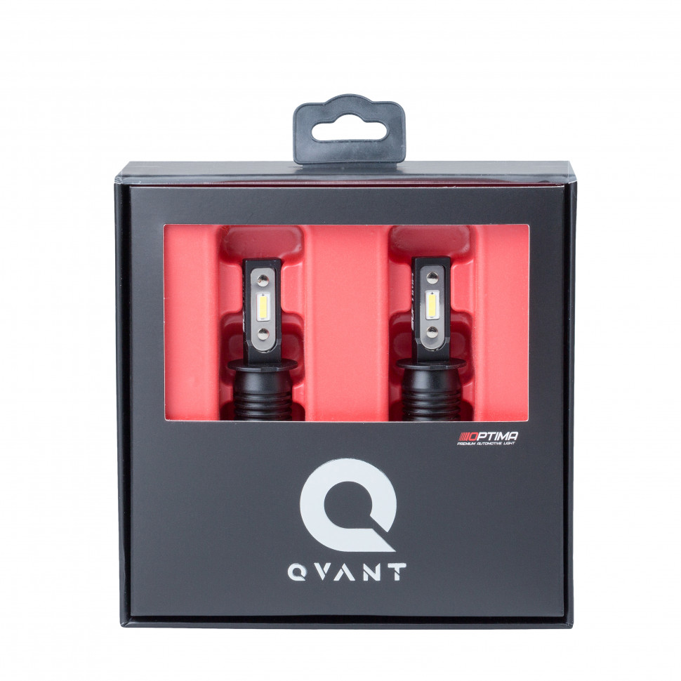 H3 Optima LED QVANT, 12-24V, 2 лампы