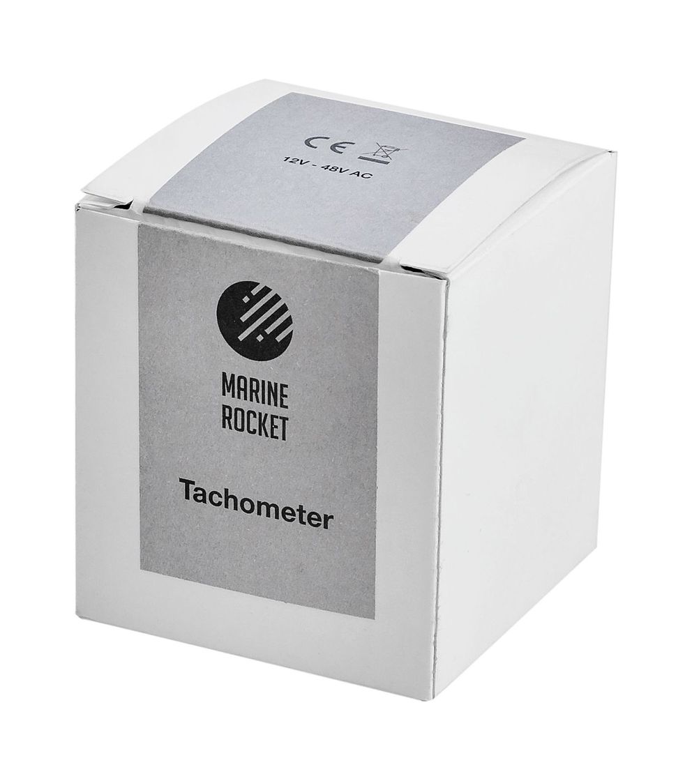 картинка Тахометр универсальный со счетчиком моточасов, подсветкой и внешним питанием