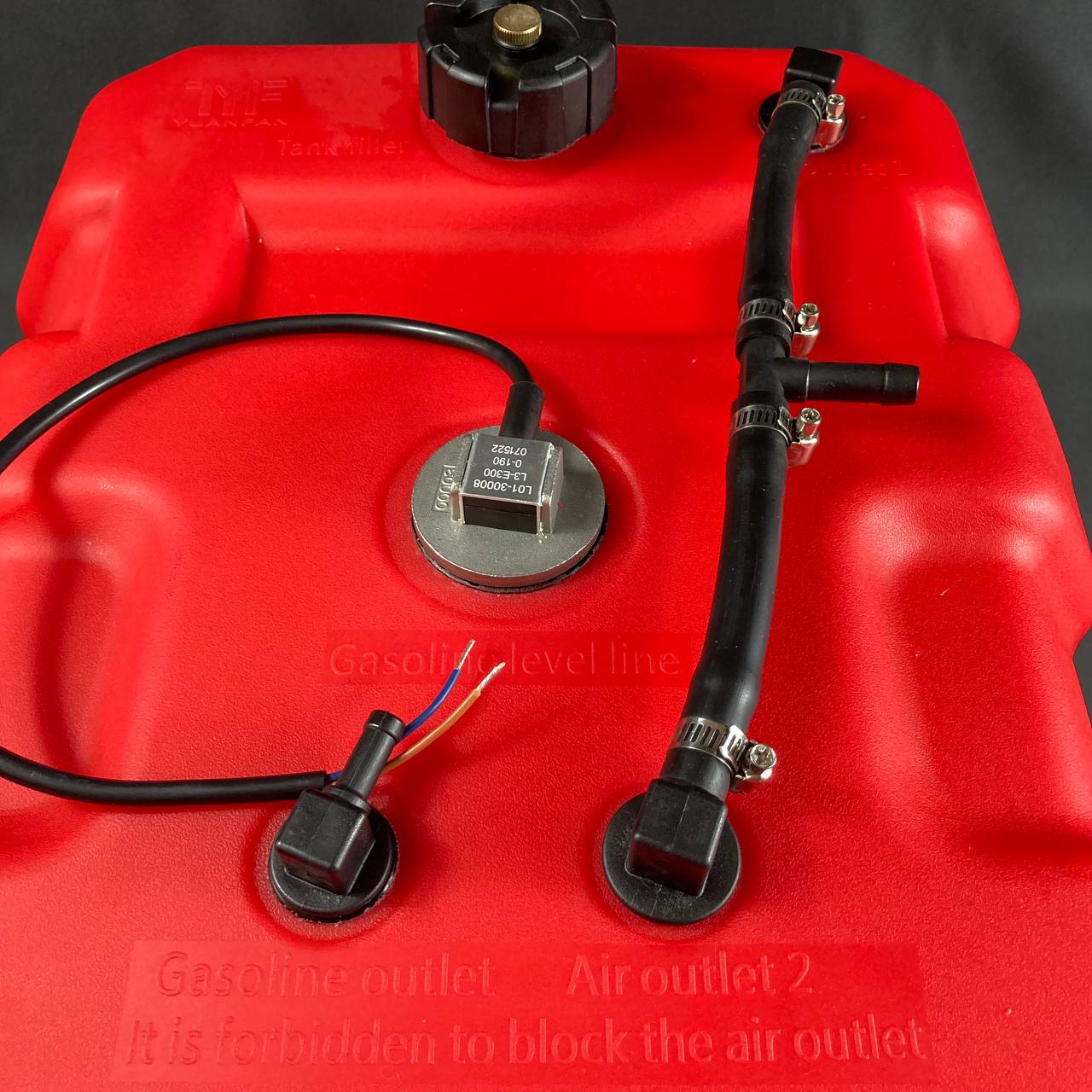 картинка Топливный бак 60л (д:58, ш:39, в:32) (YUELANG)