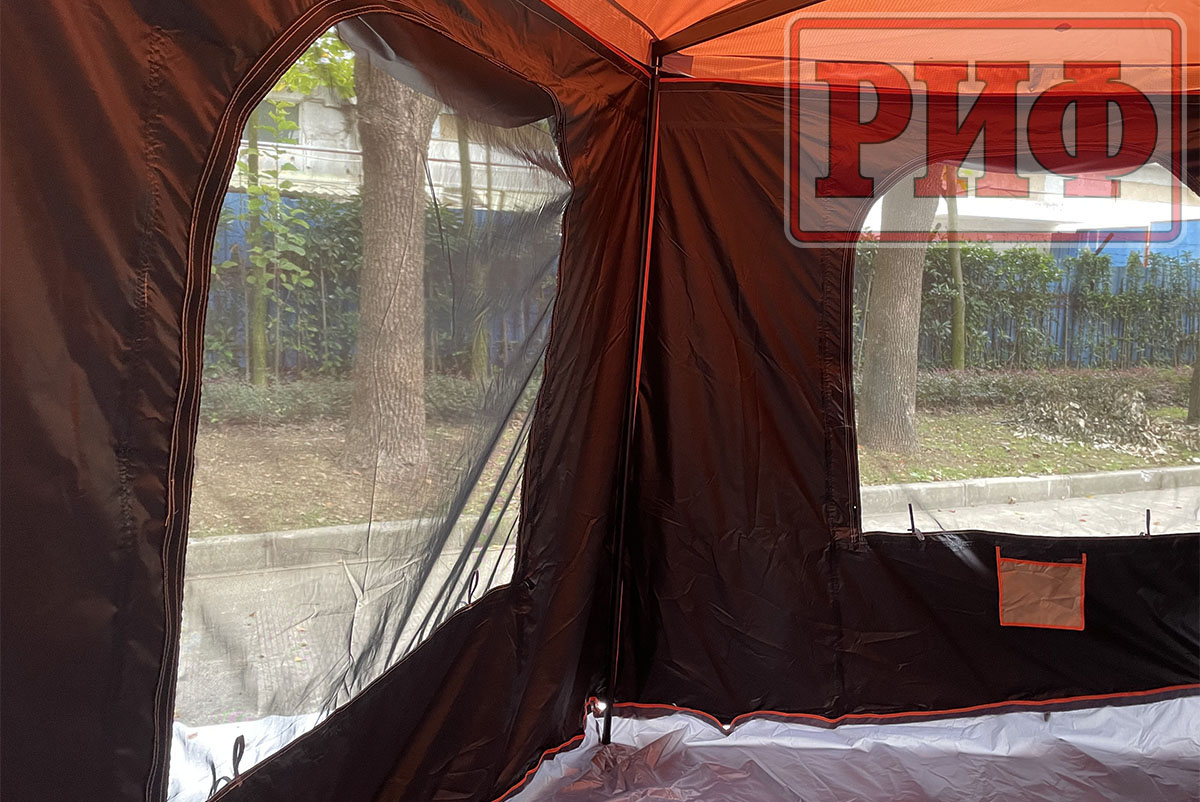 картинка Стенки к автомобильной веерной маркизе (тамбур) РИФ 2х2 м (правые)