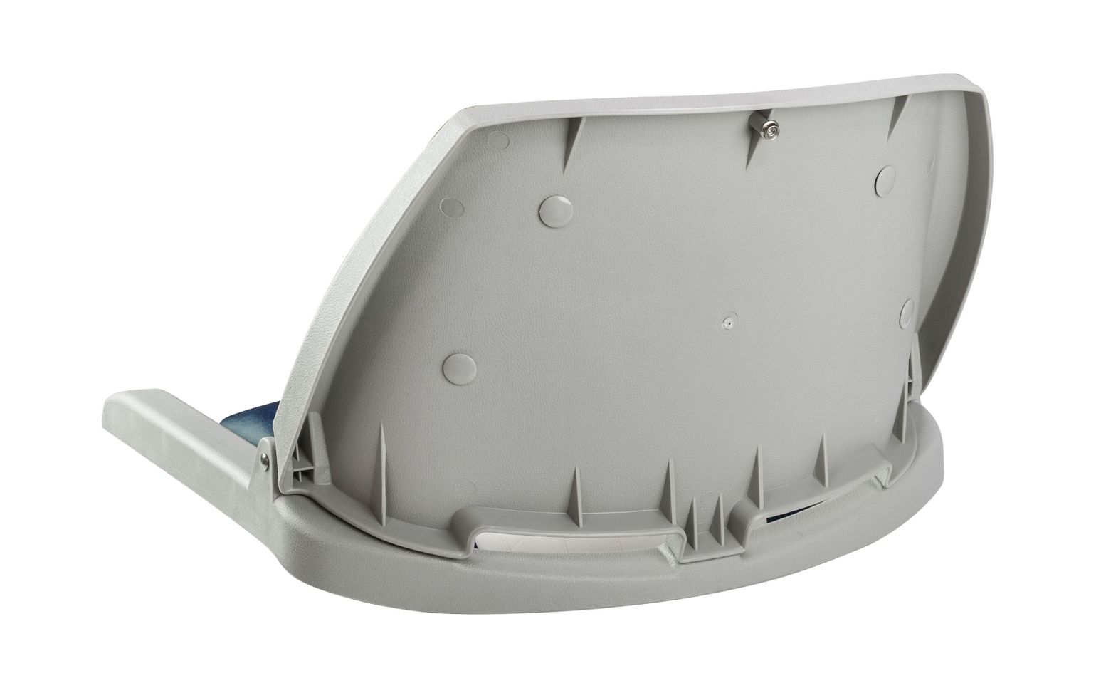 картинка Кресло мягкое складное, обивка винил, цвет белый/синий, Marine Rocket