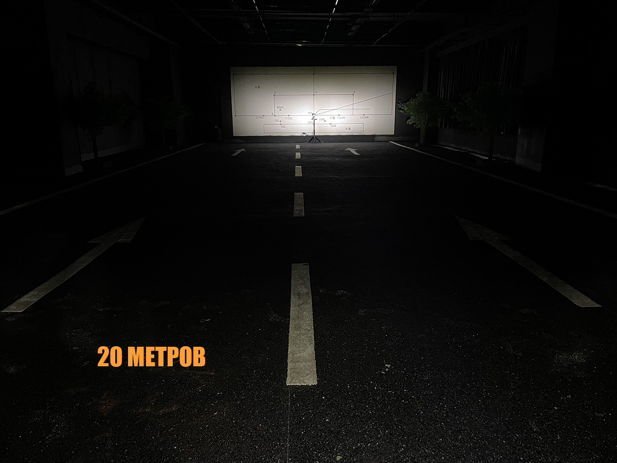 картинка Светодиодная фара водительского света РИФ 146 мм 40W LED