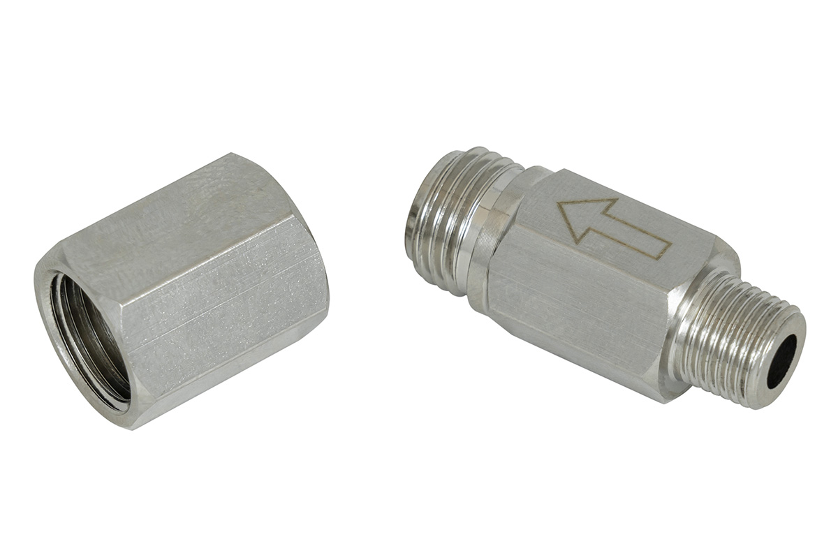 картинка Обратный клапан 1/8 (папа) 1/4(мама)