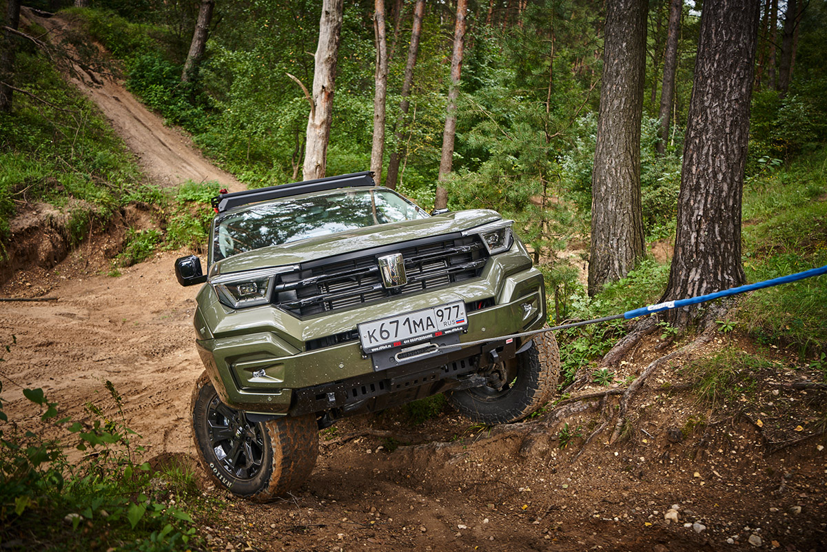 картинка Площадка лебёдки TANK 400 с защитой радиаторов