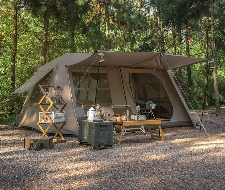 картинка Палатка Naturehike Village 13 автоматическая 5-8-местная