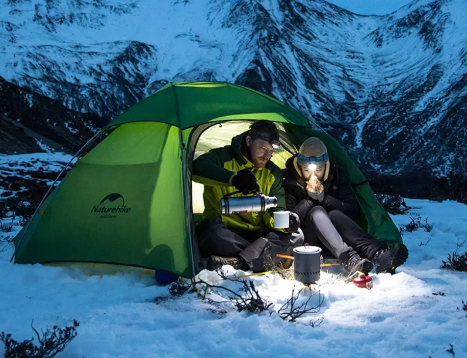 картинка Палатка Naturehike Cloud Peak 20D Si 2-местная, алюминиевый каркас, зеленый