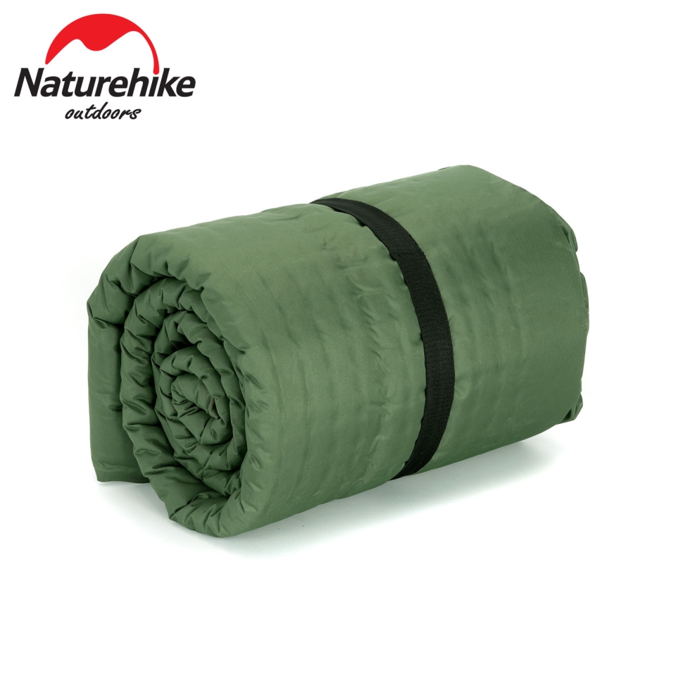 картинка Коврик самонадувной туристический Naturehike D03 Army Green, 6927595773680