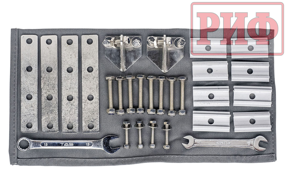 картинка Палатка на крышу автомобиля РИФ Soft RT01-140 усиленная, тент серый