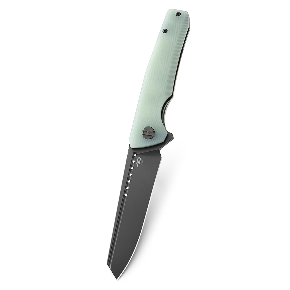 картинка Нож Bestech Slyther сталь 14C28N, рукоять G10 прозрачная