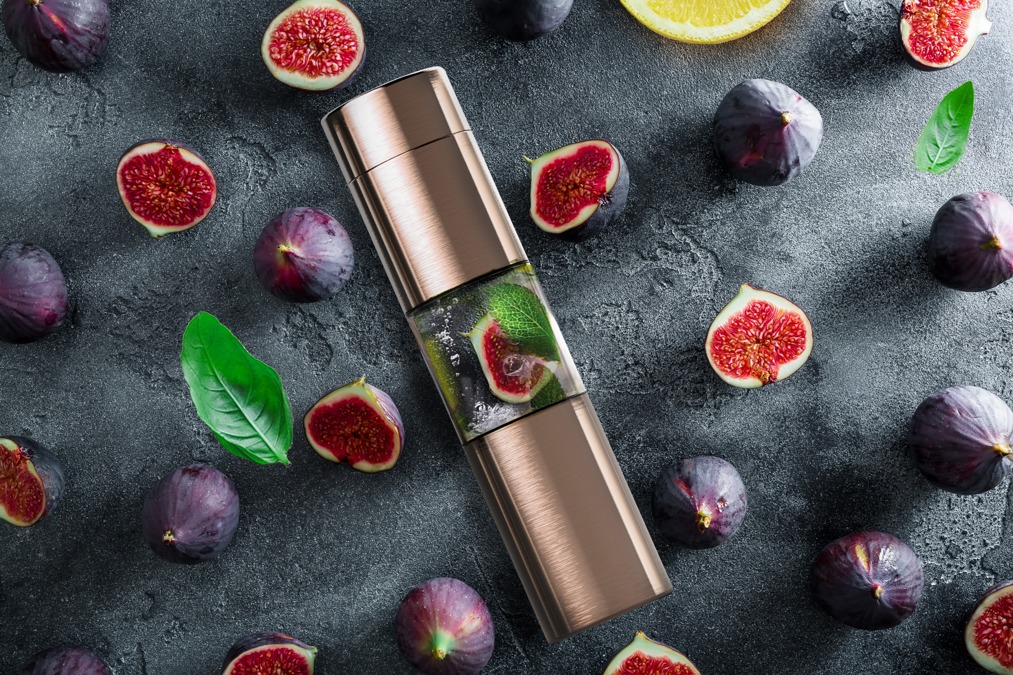 картинка Бутылка FLAVOUR U SEE, 500 мл, золотая