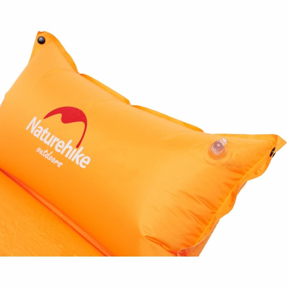 Коврик для сна Naturehike NH15Q002-D с подушкой79 оранжевый, 6927595705100