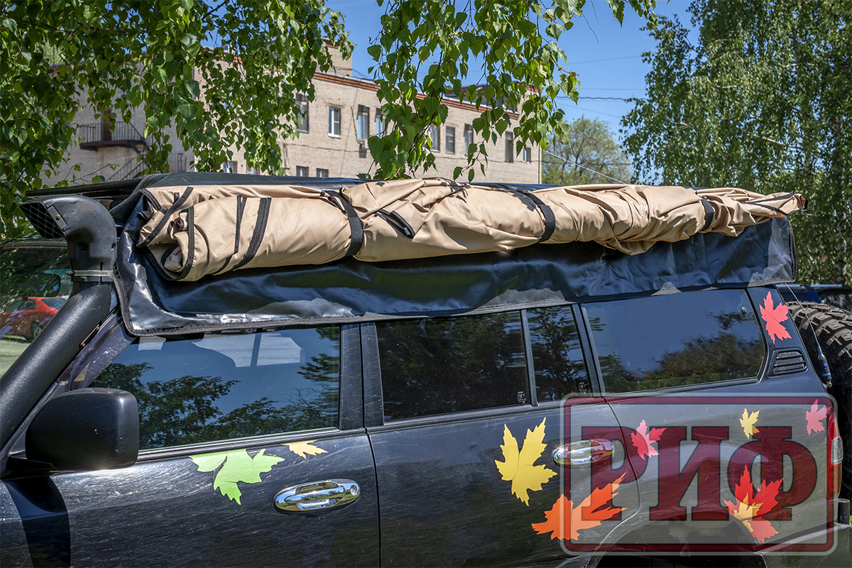картинка Маркиза автомобильная РИФ веерная 3,0х3,0 м (левая)