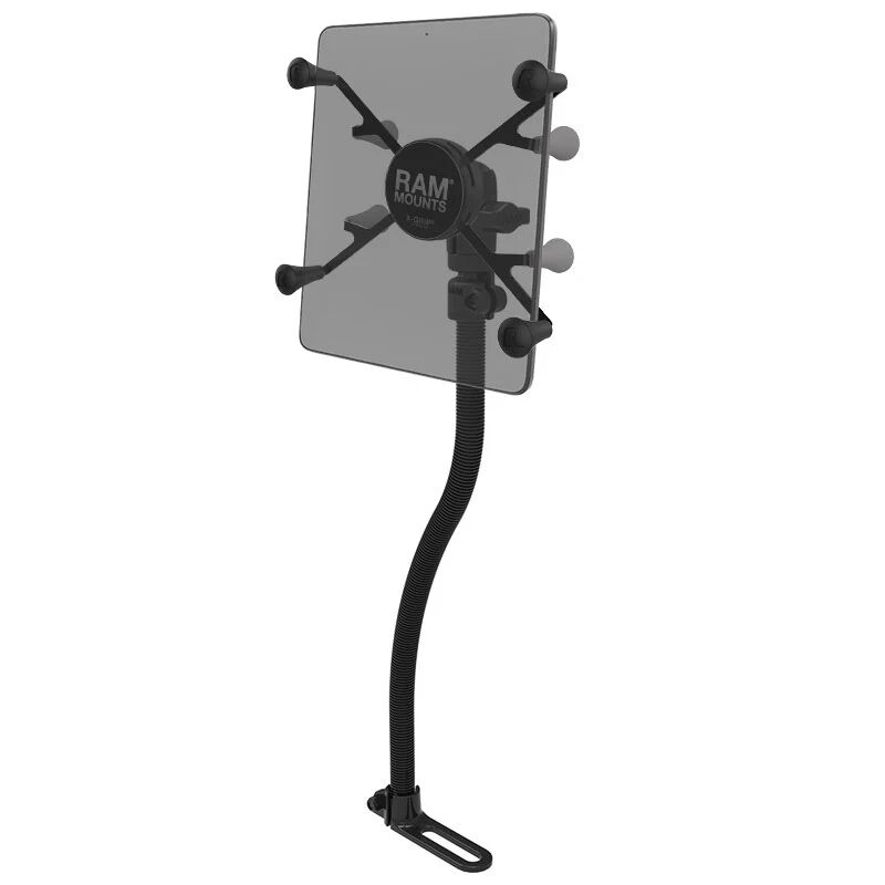 RAM-B-316-1-UN8B крепление RAM X-Grip для 7"-8" планшетов. Штанга, алюминий к болту сиденья автомобиля