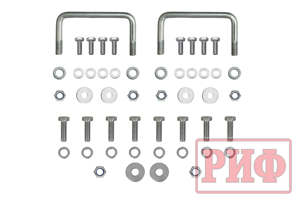 картинка Пороги силовые РИФ Mitsubishi Pajero Sport III 2015+