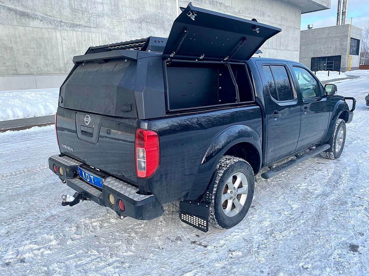 картинка Кунг алюминиевый для Nissan Navara (V поколение) — KDT 1628L