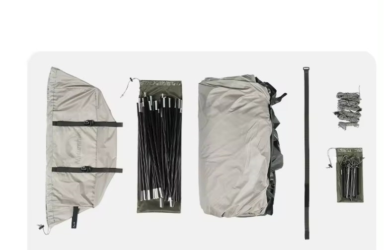 картинка Палатка Naturehike SHAN DI, 2-местная, коричневая