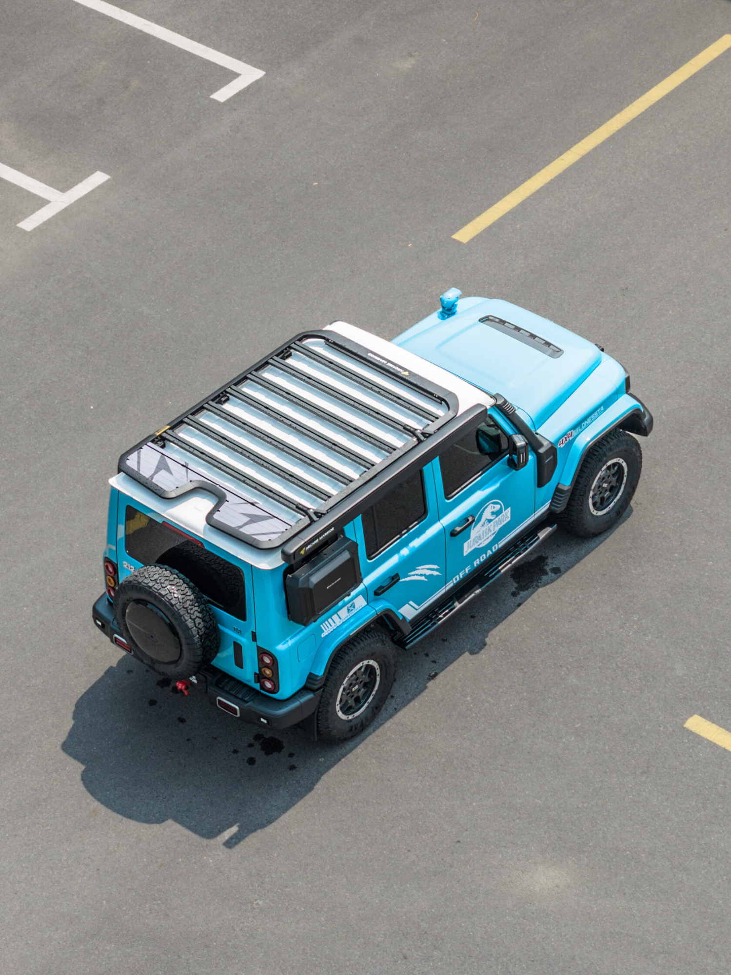 Багажник экспедиционный для BAW BJ212 T1 (2024+)
