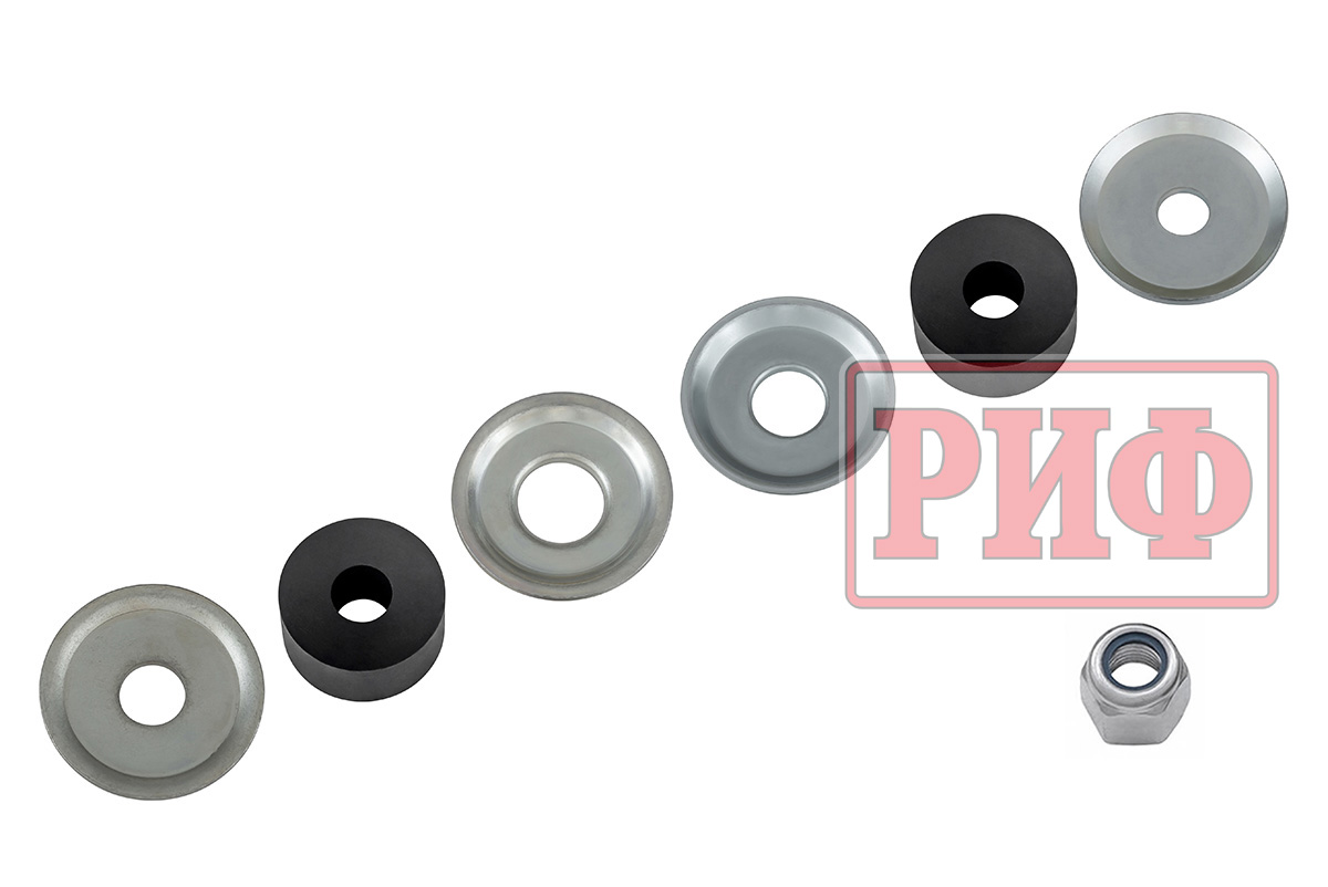 картинка Комплект втулок нижнего крепления амортизатора РИФ SA233 1