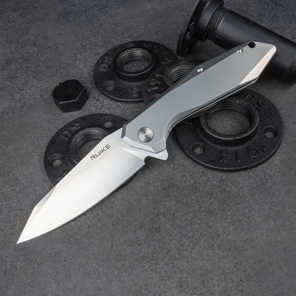картинка Нож Ruike P135-SF серебристый