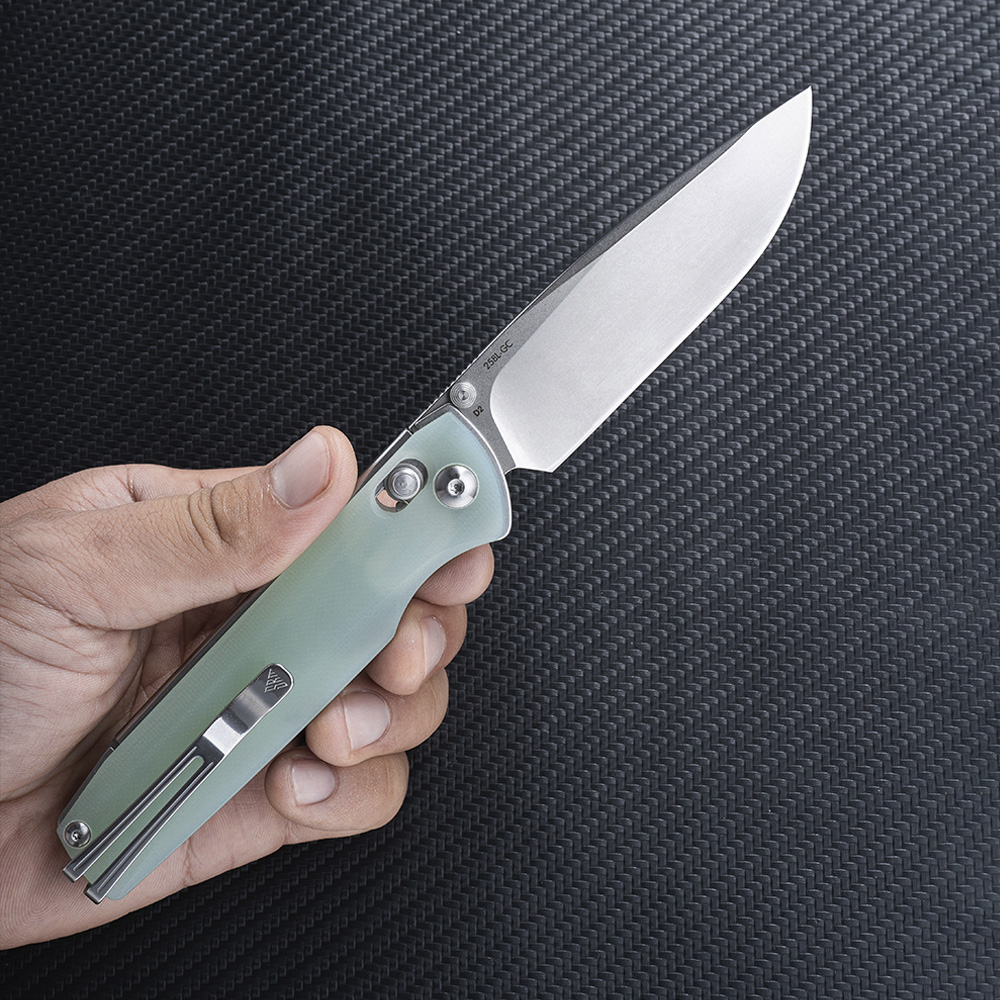 Нож складной SRM Terrier 258L-GC нефритовый