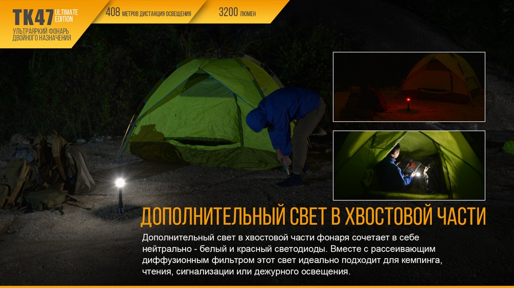 Фонарь Fenix TK47UE
