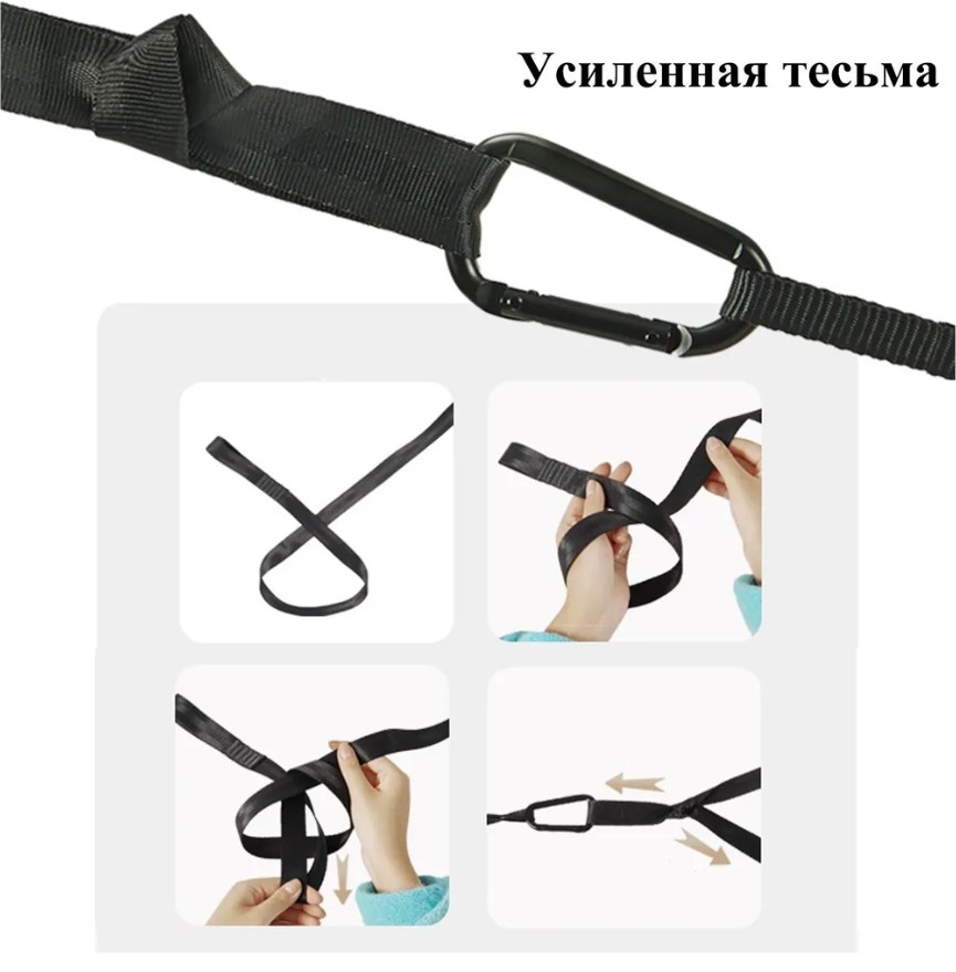 картинка Гамак Naturehike, без планок,туристический, нейлон, синий