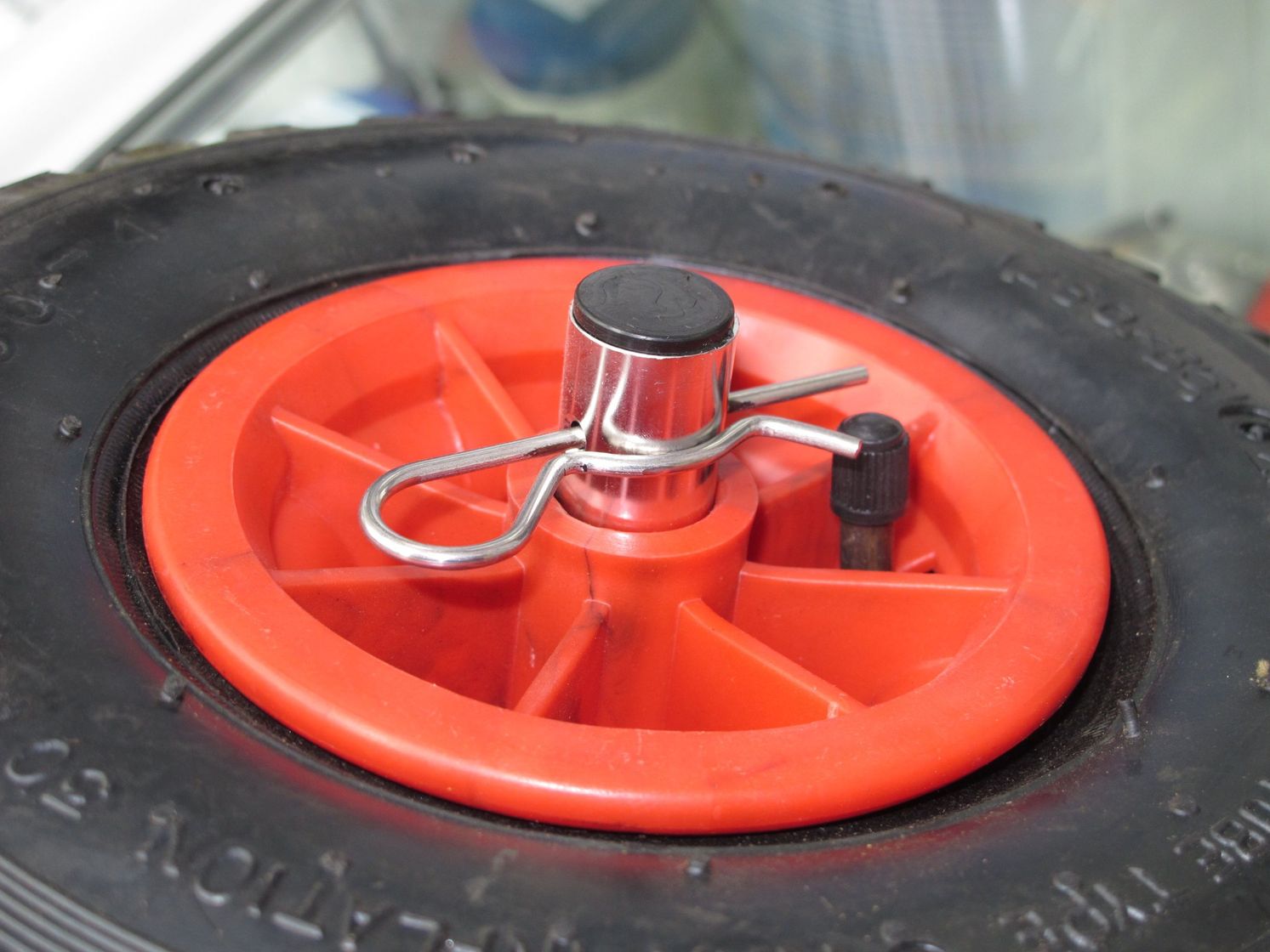 картинка Колеса транцевые Yuhuan для надувной лодки, D260 мм (комплект)