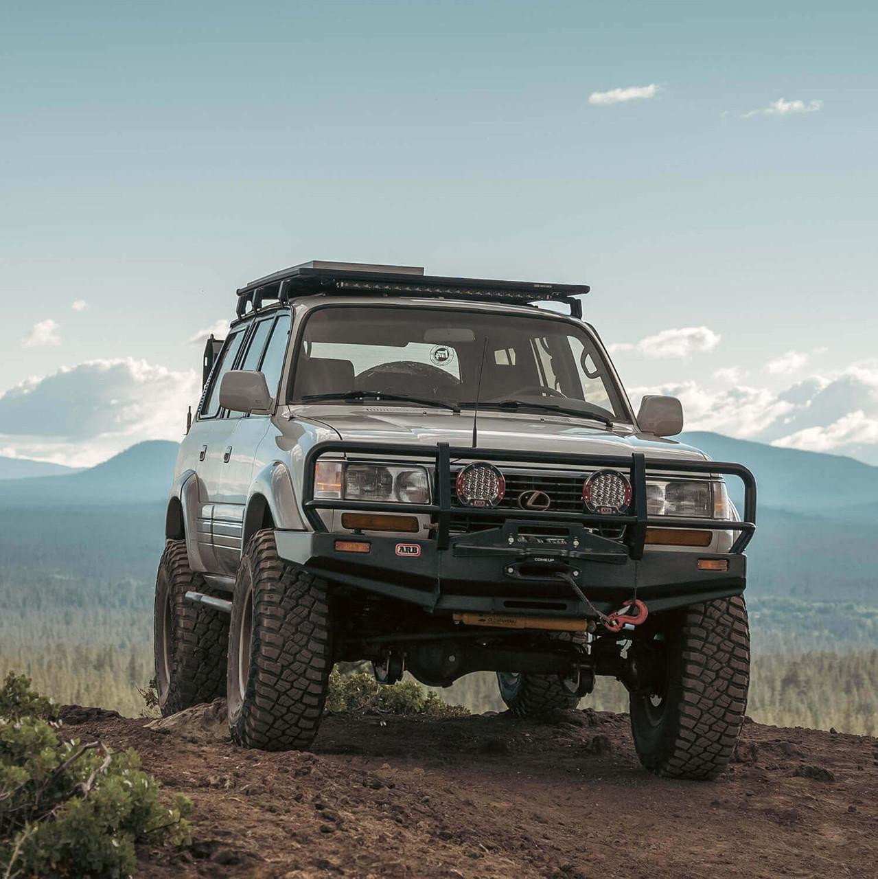 Бампер передний для Lexus LX450 и Toyota Land Cruiser ARB Deluxe силов