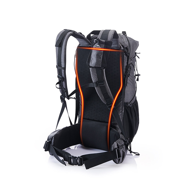 Рюкзак туристический Naturehike 60+5 л, черный