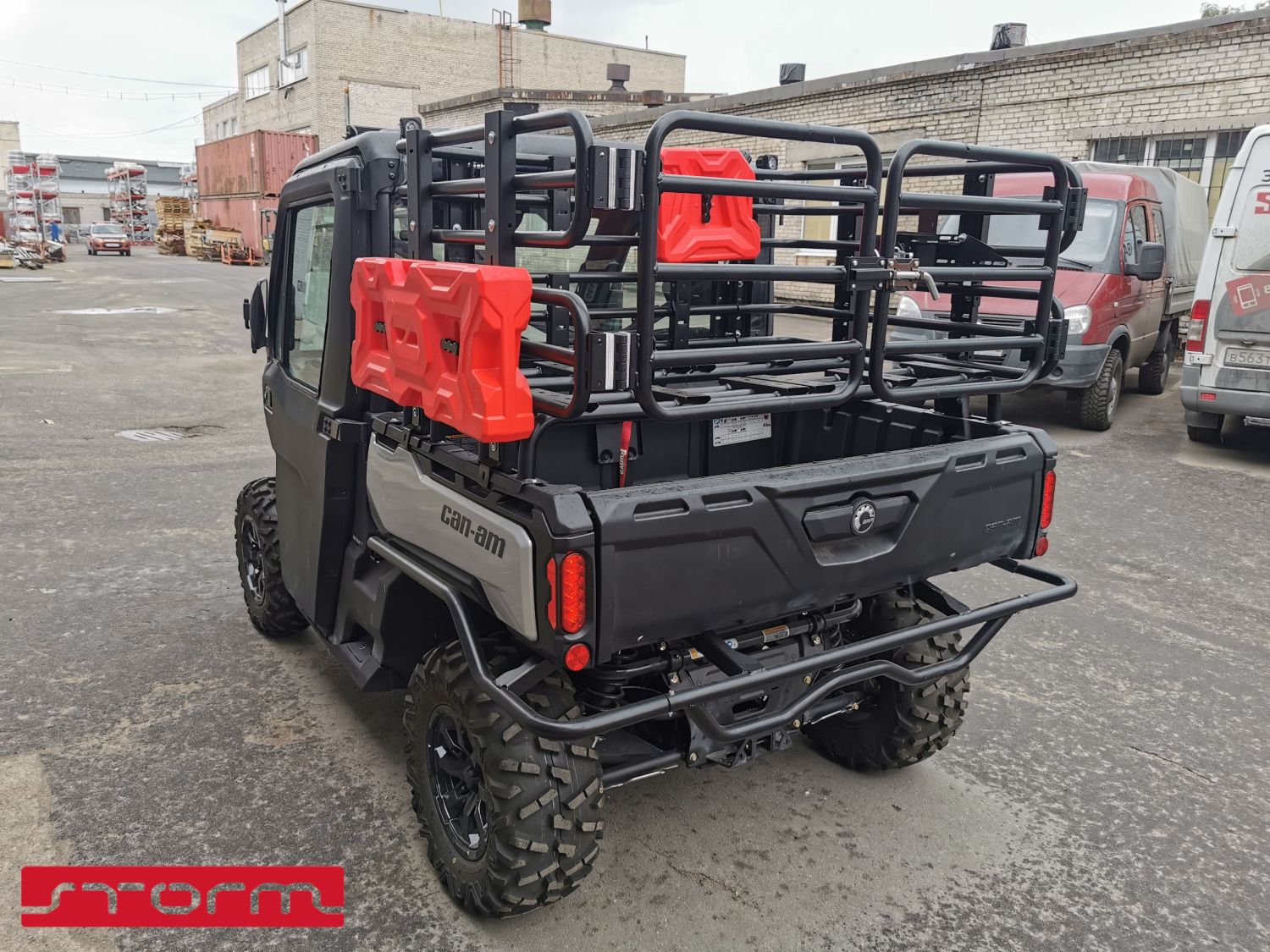 картинка Удлинитель бортов кузова увеличенный Traxter/Defender