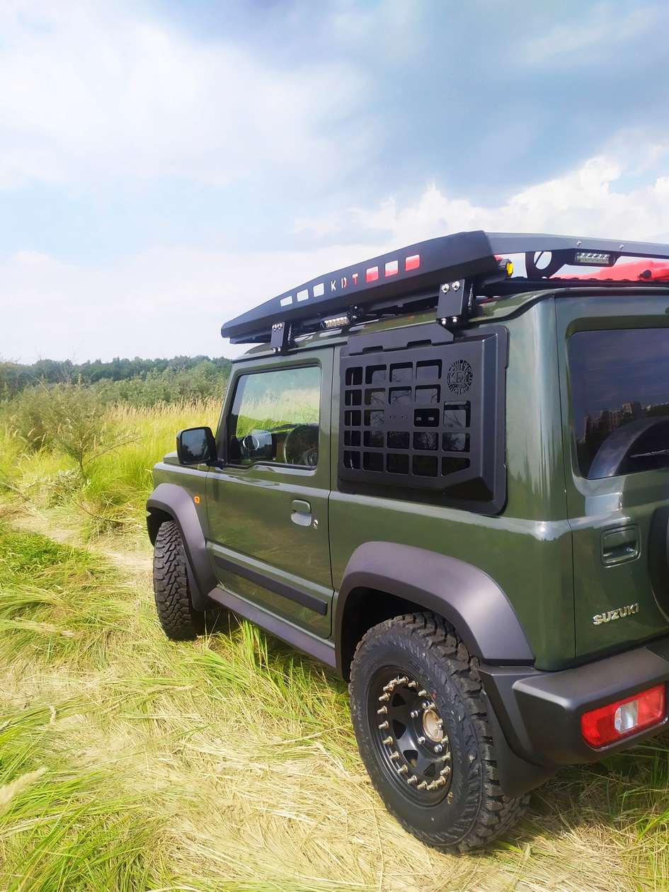 Багажник аэродинамический алюминиевый - Suzuki Jimny