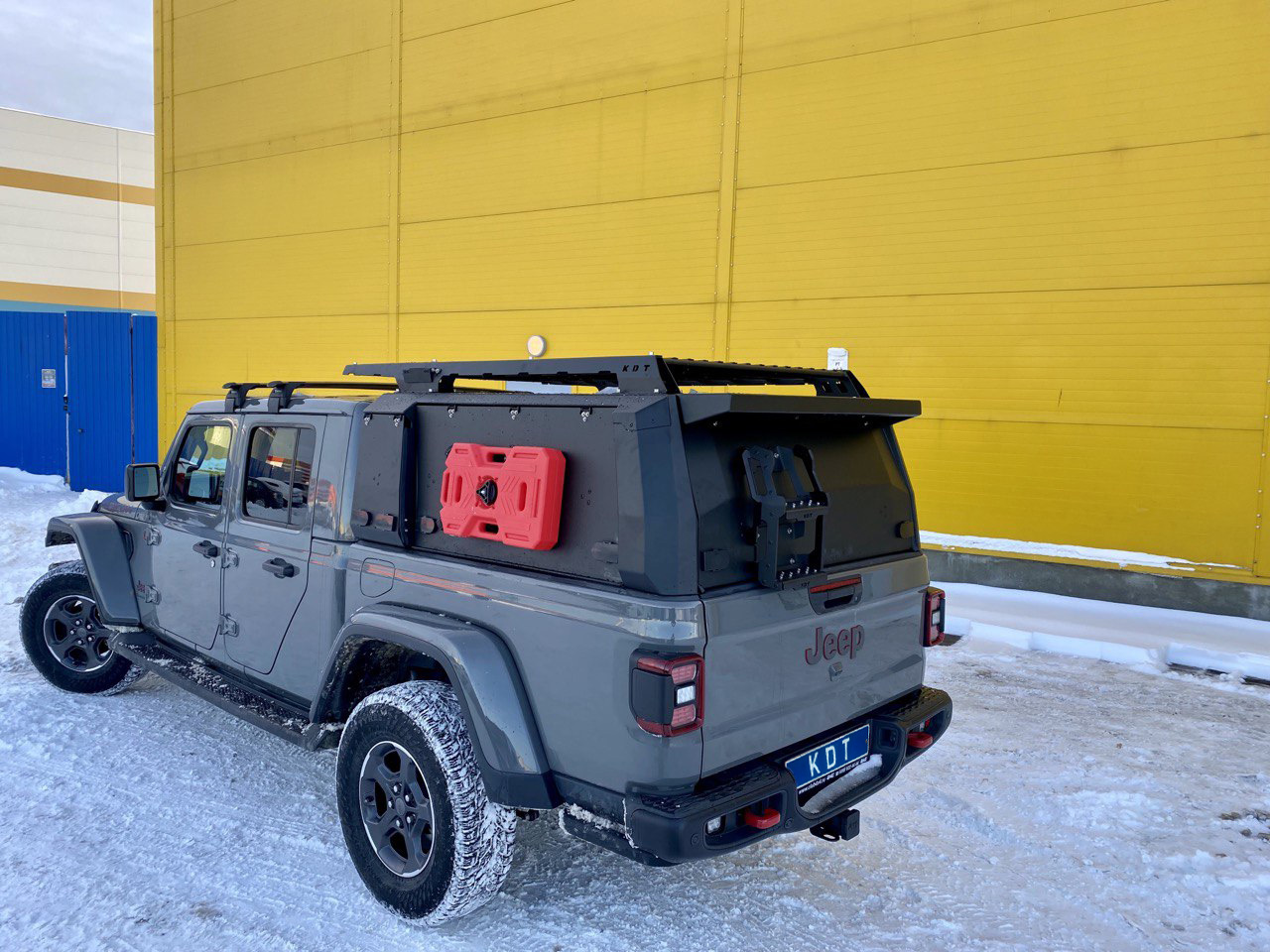 картинка Багажник алюминиевый для автопалатки Jeep Gladiator — KDT 4328073L