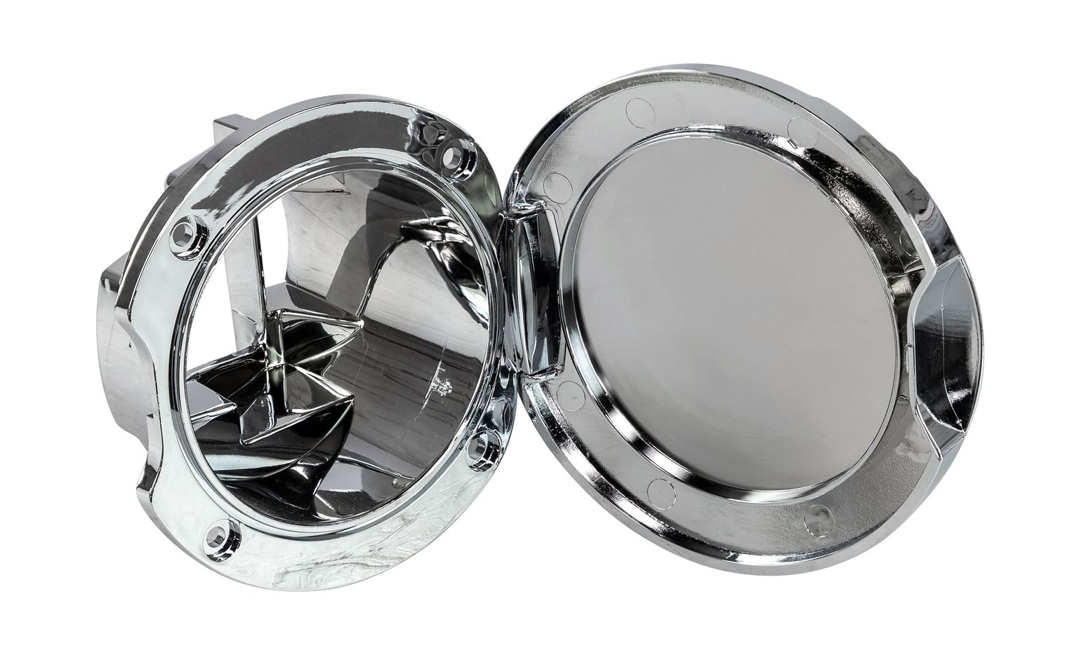 картинка Короб для лейки душа, хромированый