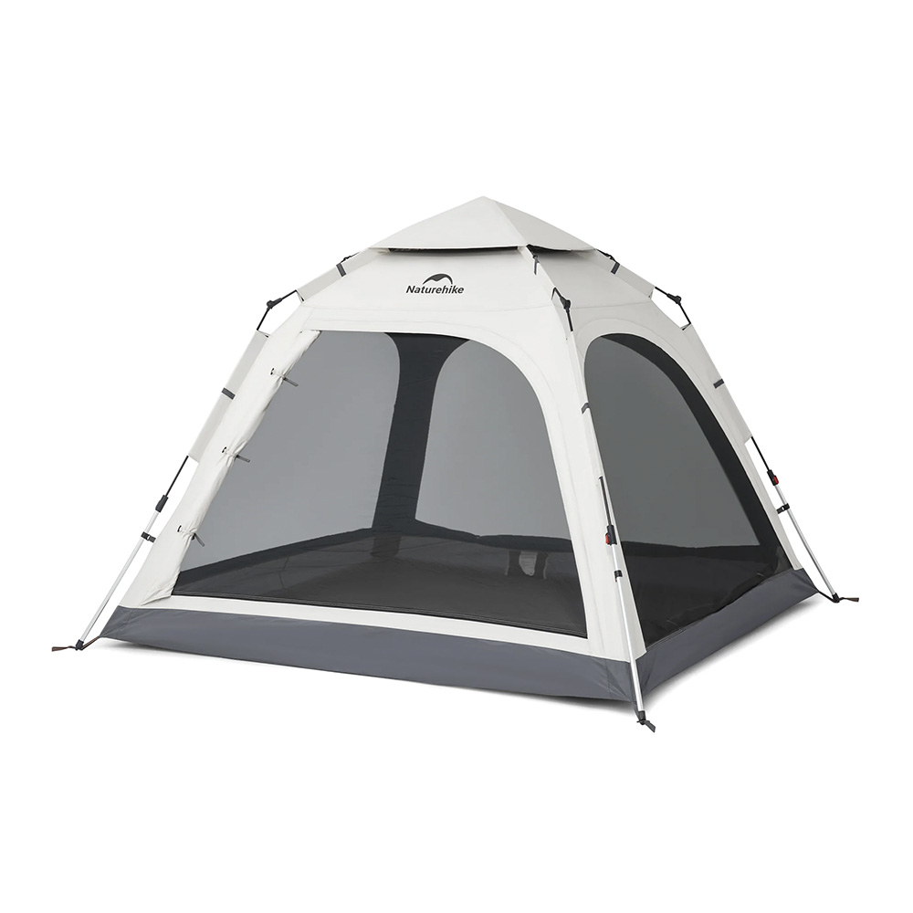 картинка Палатка Naturehike Ango Automatic CNK2550WS010 четырехместная, c навесом, серая