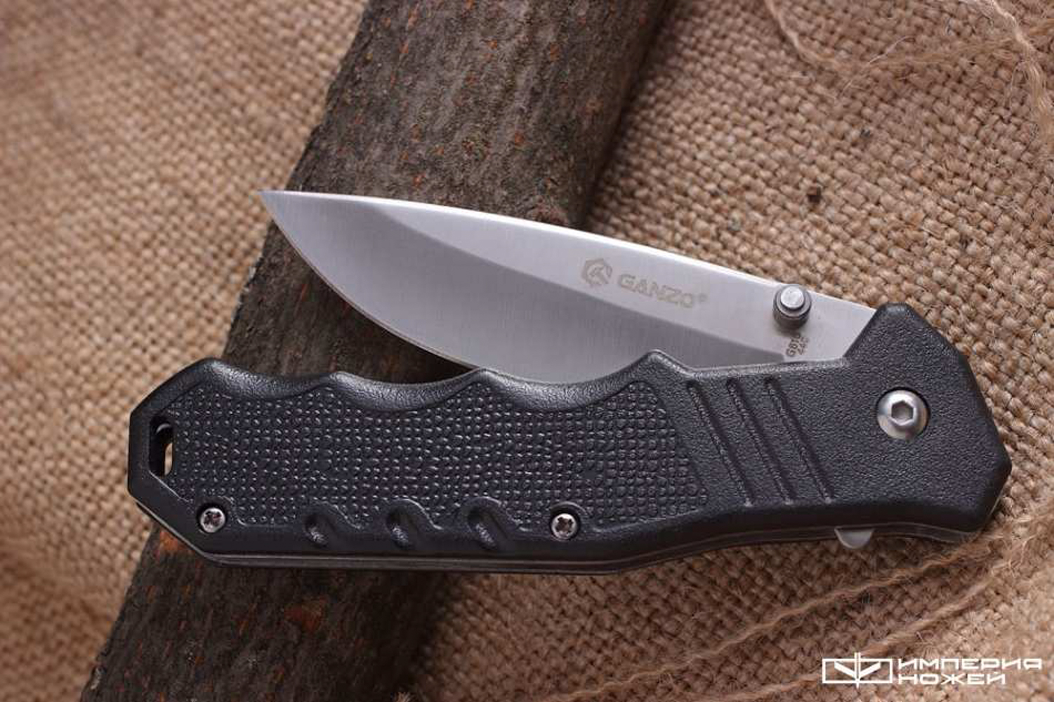 Нож складной Ganzo G616-BK черный