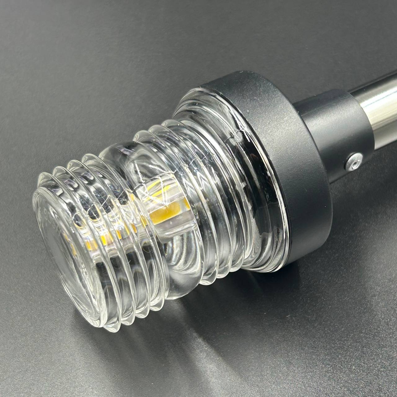 Огонь топовый на стойке LED(белый)(318мм) (Sunfine)