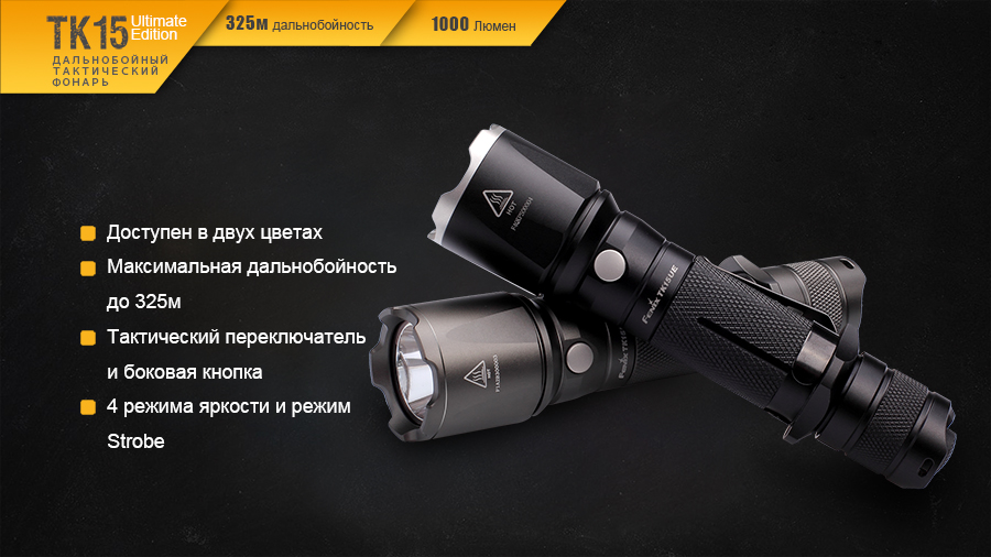 Фонарь Fenix TK15UE2016gr