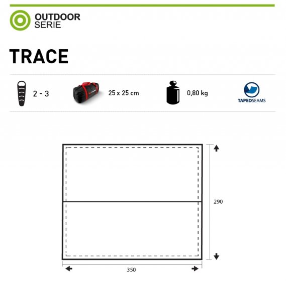 картинка Палатка Trimm Shelters TRACE, камуфляж 2+1