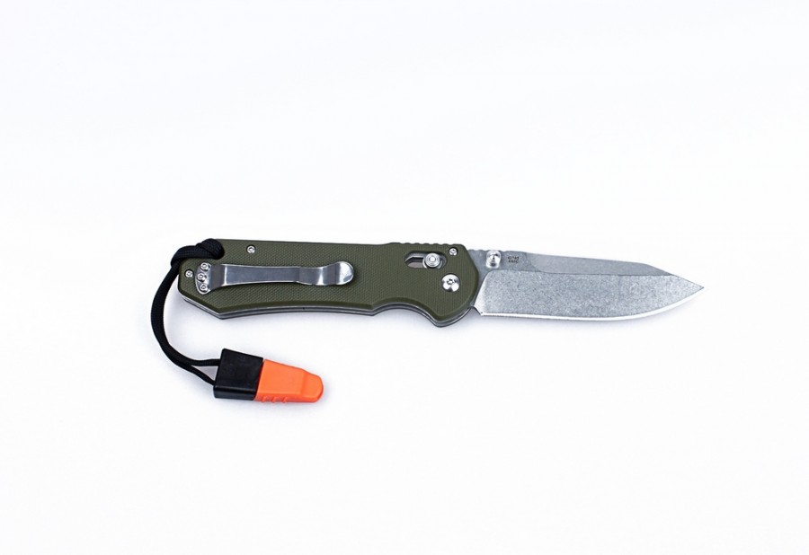 картинка Нож Ganzo G7452-WS зеленый